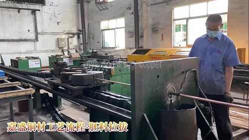 jiaye copper process Surface polishing